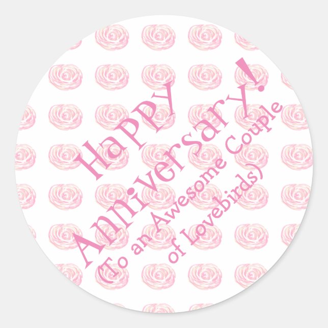 Happy Anniversary Stickers (Front)