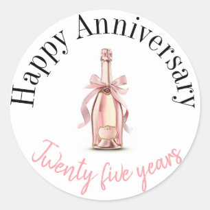 Happy anniversary stickers 