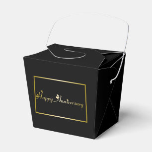 Happy Anniversary take out favour box