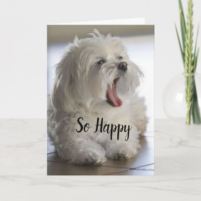 **HAPPY ANNIVERSARY TO MY HUSBAND** CARD (Front)