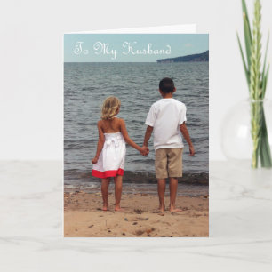 Happy Anniversary To My Husband - Love Of My Life Card