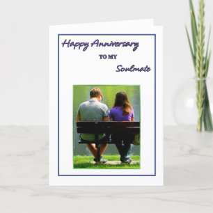Happy Anniversary to my Soul Mate Card