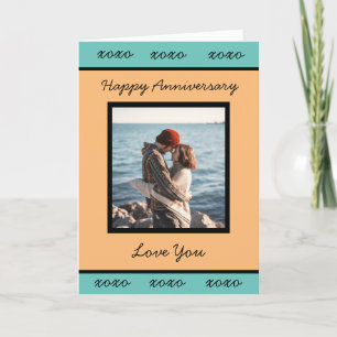 Happy Anniversary to you Add Your Photo  Card