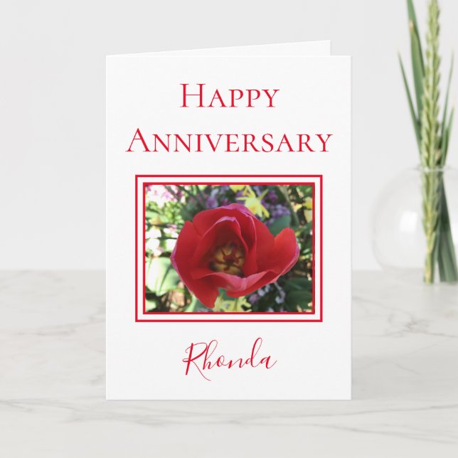 Happy Anniversary Wife Card (Front)
