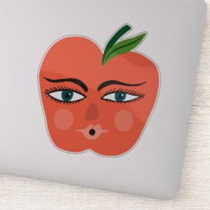 Happy Apple Whimsical