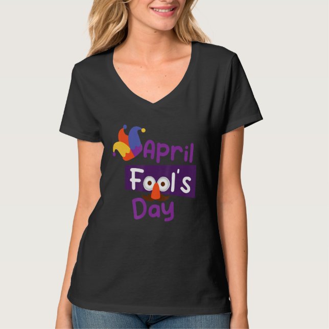 Happy April Fool's Day 1st April Fools Day 2022 Jo T-Shirt (Front)