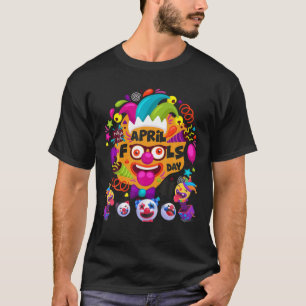 Happy April Fool's Day April 1St Joke Pranks Kids T-Shirt