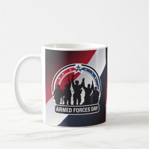 Happy Armed Forces Day Gift Idea Coffee Mug