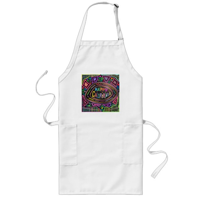 Happy Art: "Happy California" Apron (Front)
