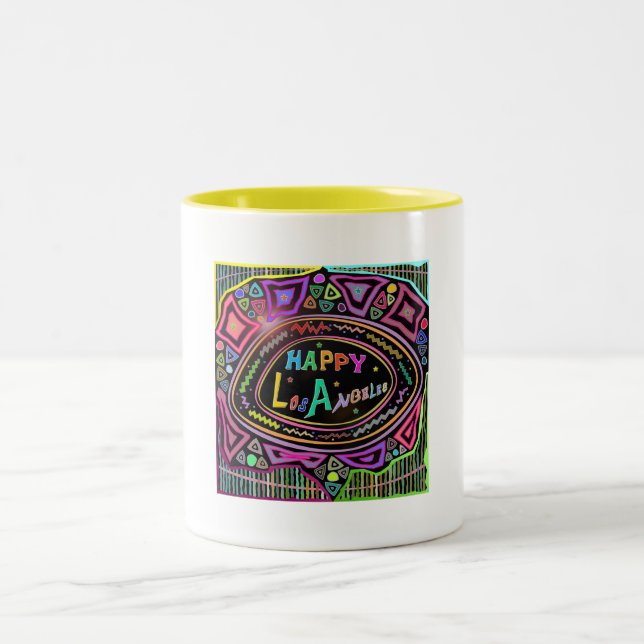 Happy Art: "Happy Los Angeles" Cup (Center)