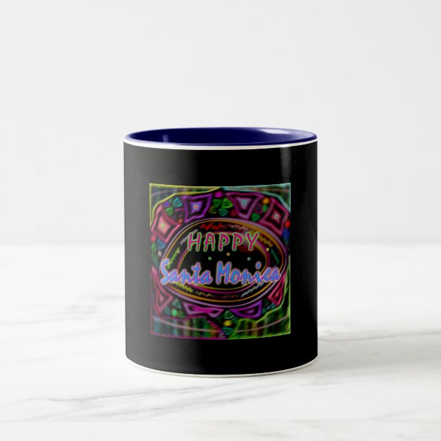 Happy Art: "Happy Santa Monica" Cup (Center)