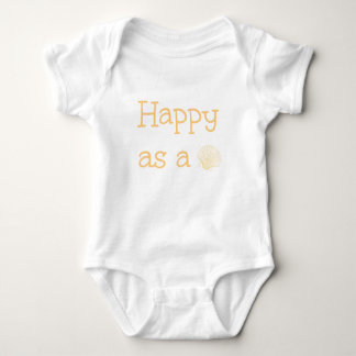Happy As A Clam Baby Bodysuit