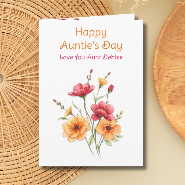 Happy Auntie's Day  Card (Creator Uploaded)