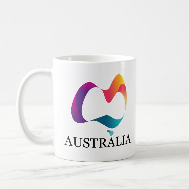 Happy Australia day Coffee Mug (Left)