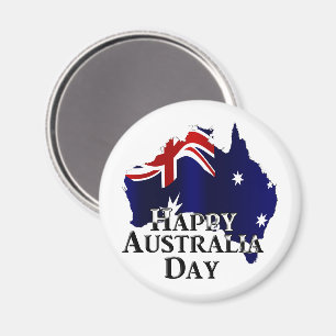 Happy Australia Day Magnet