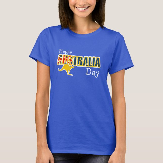 Happy Australia Day tee (Front)