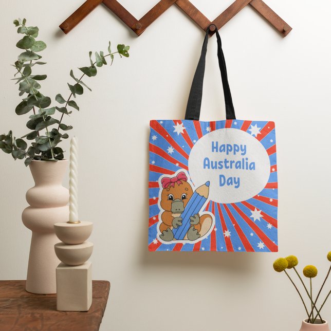 Happy Australia Day Tote Bag (Creator Uploaded)