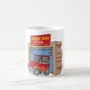 Happy Auto Car Wash Mug