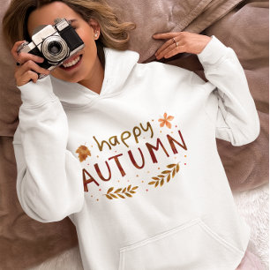 Happy Autumn ,Fall Vibes Hoodie