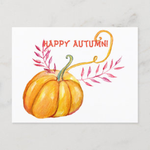 Happy Autumn Postcard
