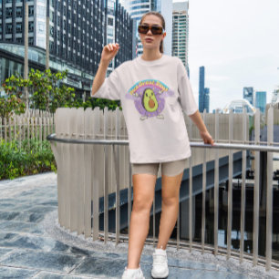 Happy Avocado Smiling T-Shirt