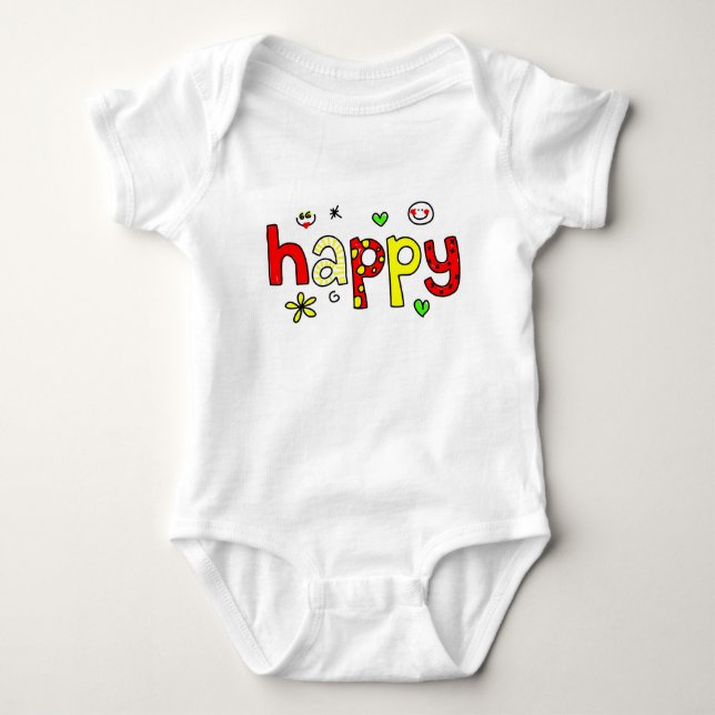 HAPPY  BABY BODYSUIT (Front)
