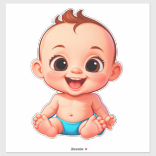 Happy Baby Cartoon