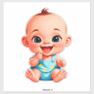 Happy Baby Cartoon
