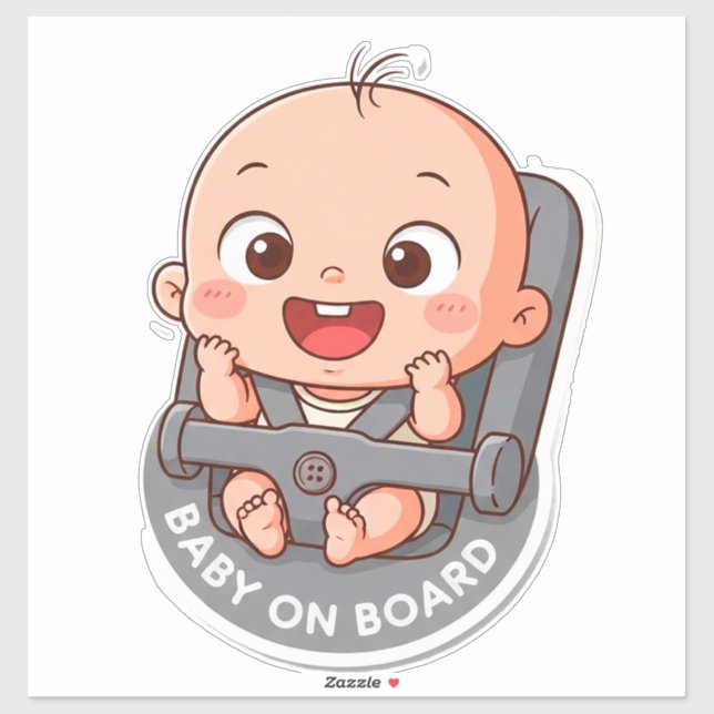Happy Baby Cartoon (Sheet)