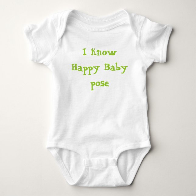 Happy Baby Organic Onzie Baby Bodysuit (Front)