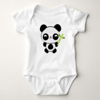 Happy Baby Panda Infant Creeper