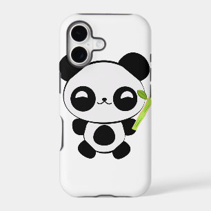 Happy Baby Panda iPhone Case