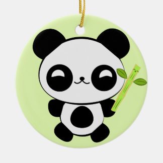 Happy Baby Panda Ornament