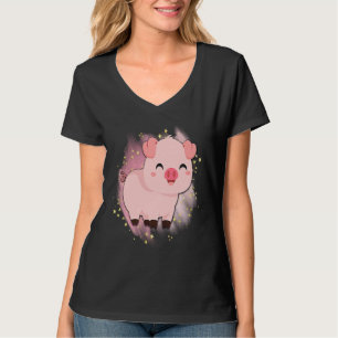 Happy Baby Piggy National Pig Day T-Shirt