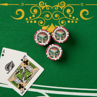 Happy Bachelor Party Poker Chips