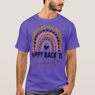 Happy Back To School Shirt For Teacher Student Rai