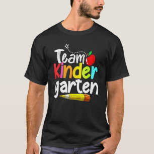 Happy Back To School Team Kindergarten Teacher Stu T-Shirt