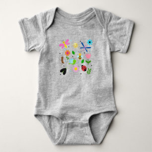 Happy Backyard Critters Baby Bodysuit