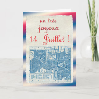 Happy Bastille Day Card