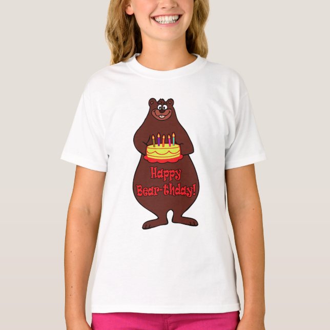 Happy Bear-thday! T-Shirt (Front)