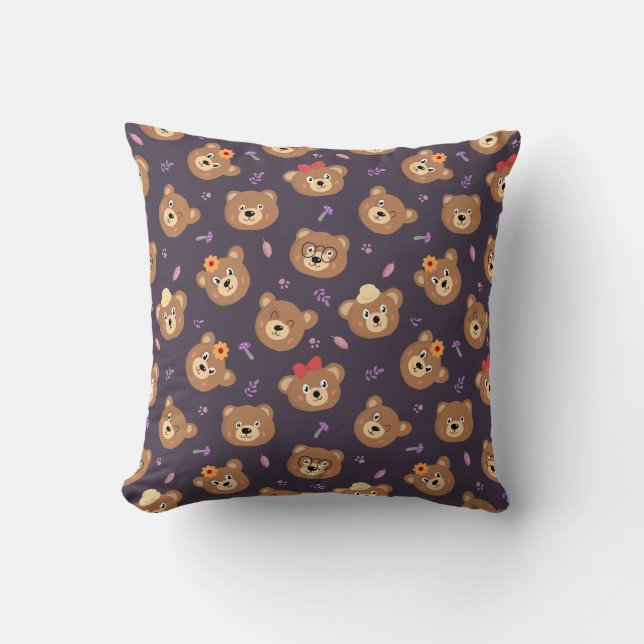 Happy Bears Cushion (Front)