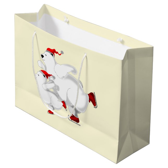 Happy Bears Large Gift Bag (Front Angled)