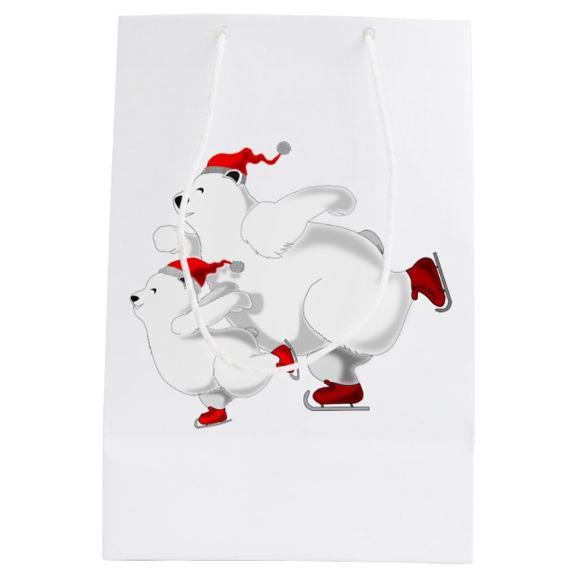 Happy Bears Medium Gift Bag (Back)