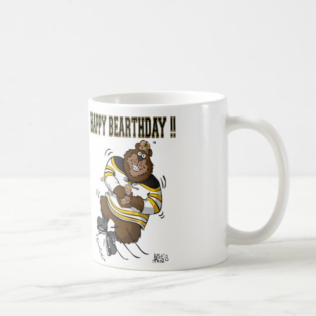 Happy Bearthday Cooffe Mug (Right)