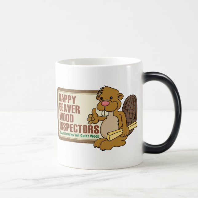 Happy Beaver Drinkware 2 Magic Mug (Right)
