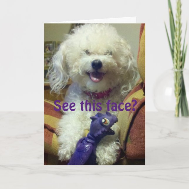 HAPPY BECAUSE **BEST FRIEND'S** BIRTHDAY CARD (Front)