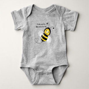 Happy Bee baby shirt