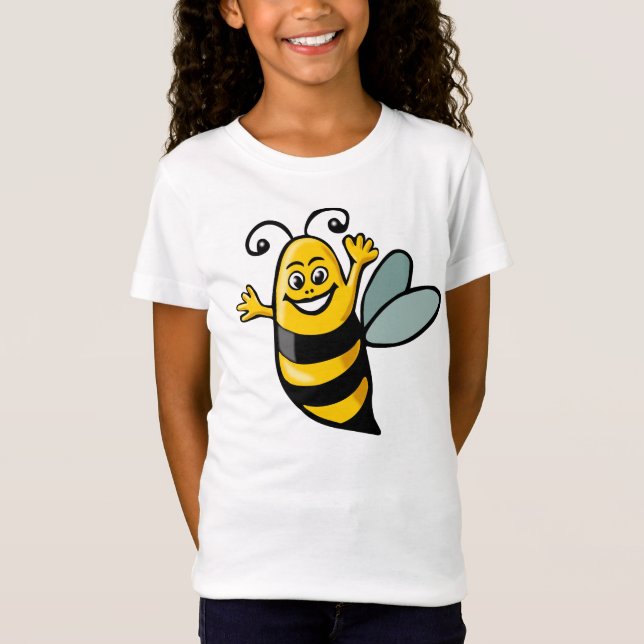 Happy Bee - Customised T-Shirt (Front)