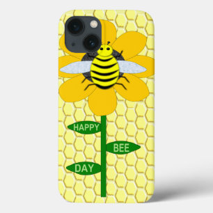 Happy Bee Day Birthday Bumblebee iPhone 13 Case