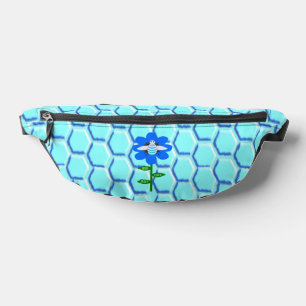 Happy Bee Day Boy Blue Birthday Bumblebee Bum Bags